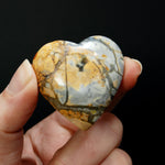 Maligano Jasper Heart, Healing Crystals, Indonesia
