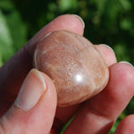 Flashy Sunstone Crystal Tumbled Stones, India