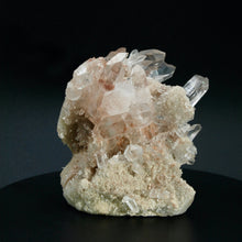 Load image into Gallery viewer, Rare Pink Himalayan Samahdi Quartz Crystal Cluster Chlorite, Kullu Valley, India
