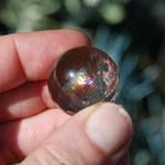Rainbow Smoky Quartz Crystal Sphere