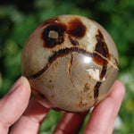 Septarian Crystal Sphere