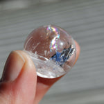 Rainbow Clear Quartz Polished Crystal Spheres