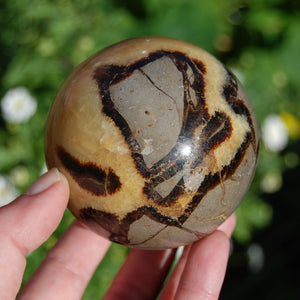 Septarian Crystal Sphere