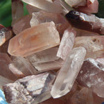 Lithium Lemurian Seed Quartz Crystal from Brazil