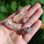 Lithium Lemurian Seed Quartz Crystal from Brazil