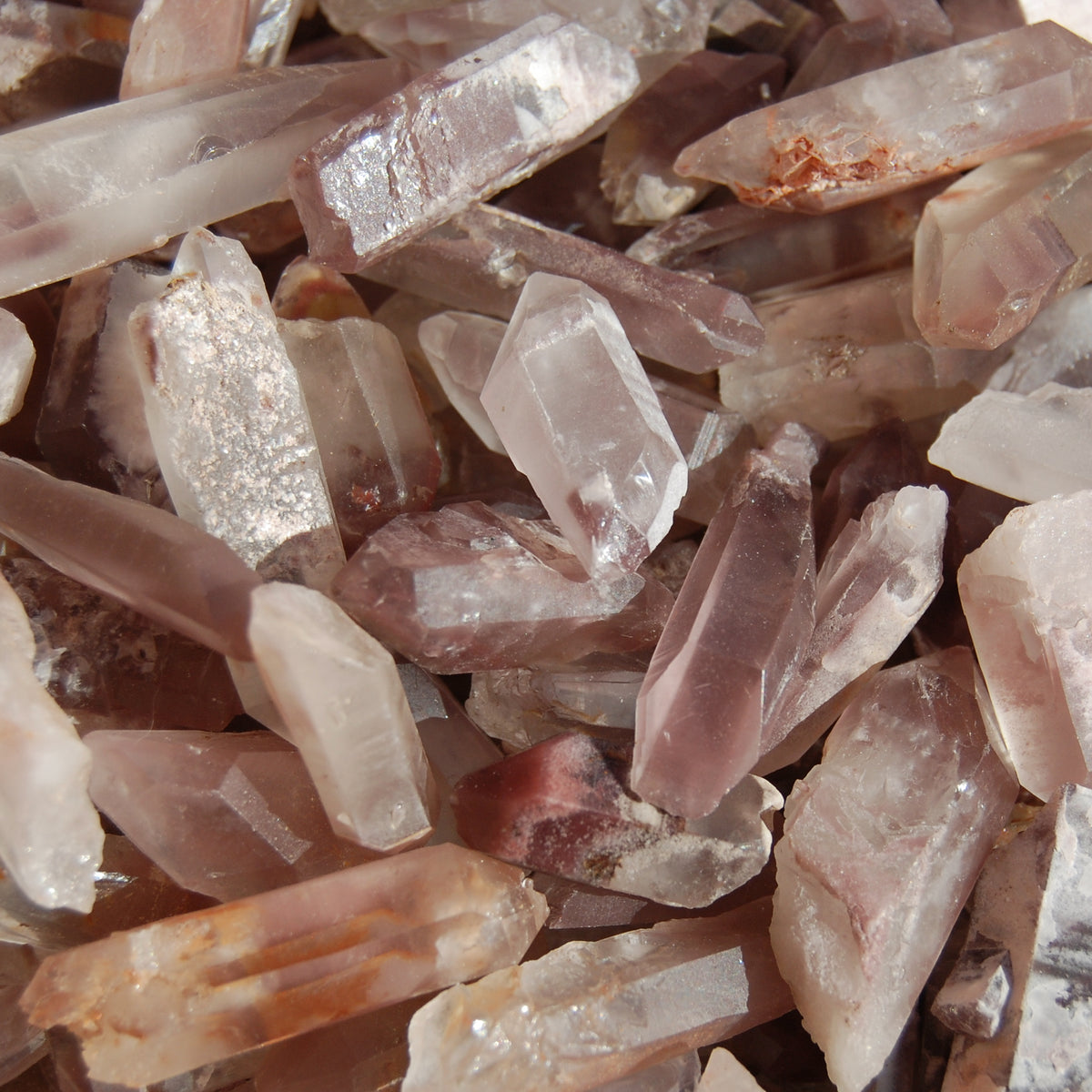 Lithium Lemurian Seed Quartz Crystal from Brazil