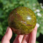 Green Opal Crystal Sphere