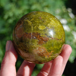 Green Opal Crystal Sphere
