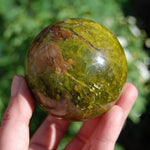 Green Opal Crystal Sphere
