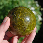 Green Opal Crystal Sphere