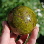 Green Opal Crystal Sphere