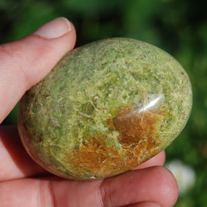 Green Opal Crystal Palm Stone Fairy Magic
