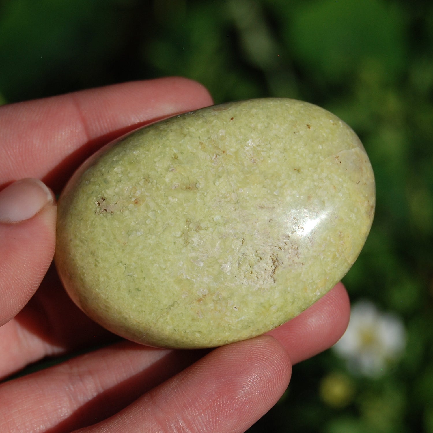 Green Opal Crystal Palm Stone Fairy Magic