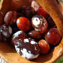 Load image into Gallery viewer, Carnelian Polished Crystal Palm Stones
