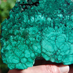 Malachite Crystal Gemstone Slab Large