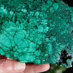 Malachite Crystal Gemstone Slab Large
