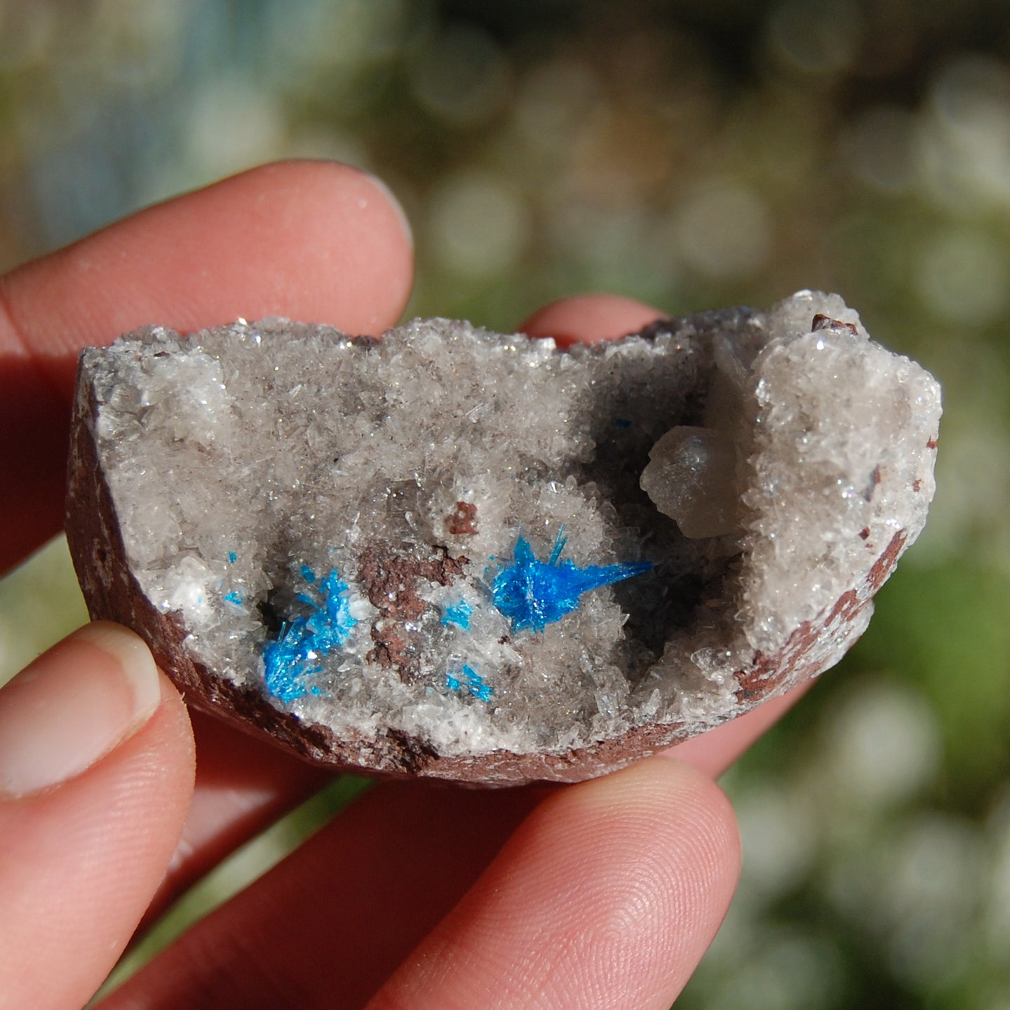 Cavansite Crystal Cluster 