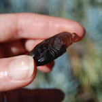 Fluorite Goldfish Crystal Pendant