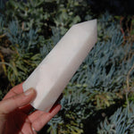 Large Pink Aragonite Crystal Tower