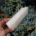 Large Pink Aragonite Crystal Tower
