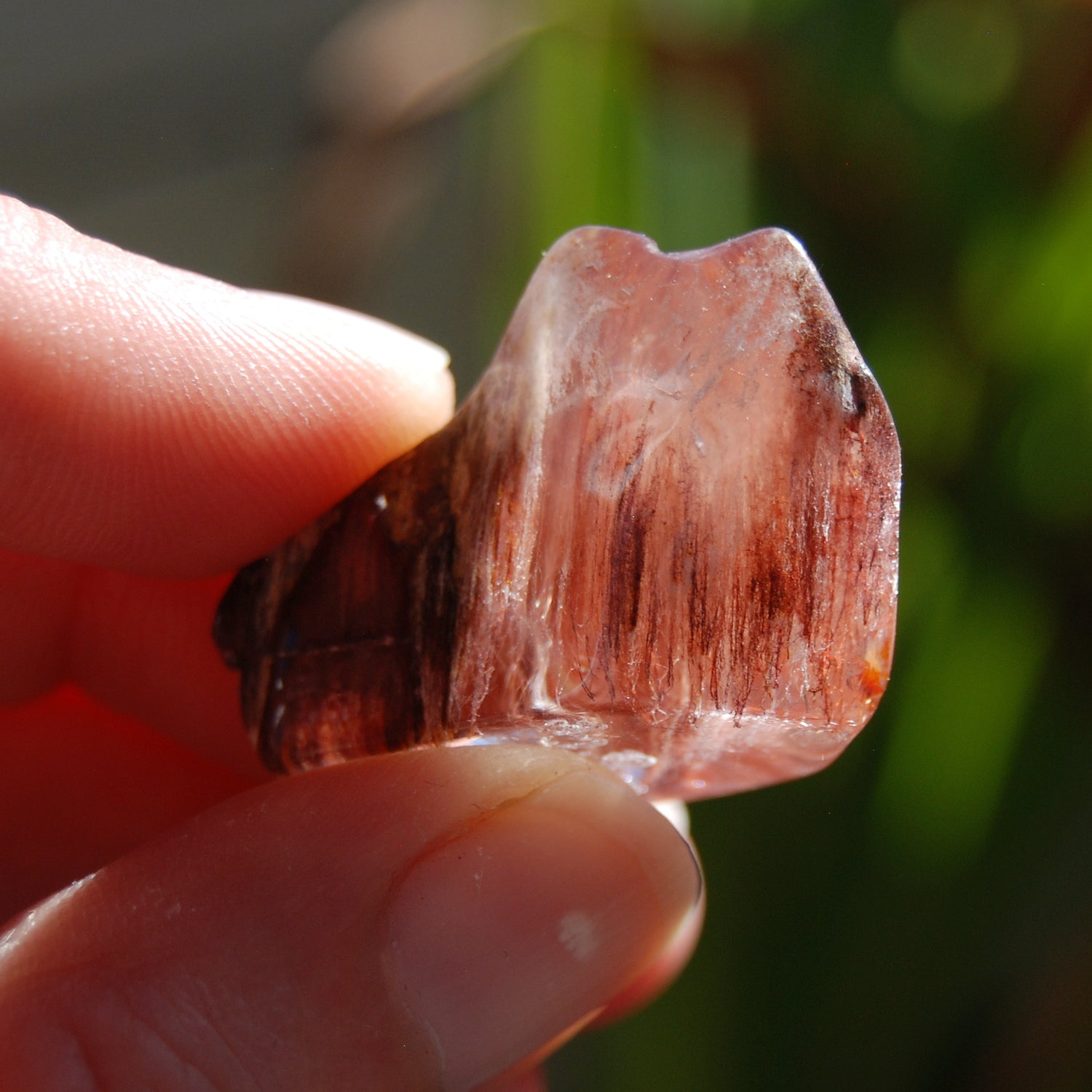 Amphibole Quartz Natural Crystal Tumbled Stones