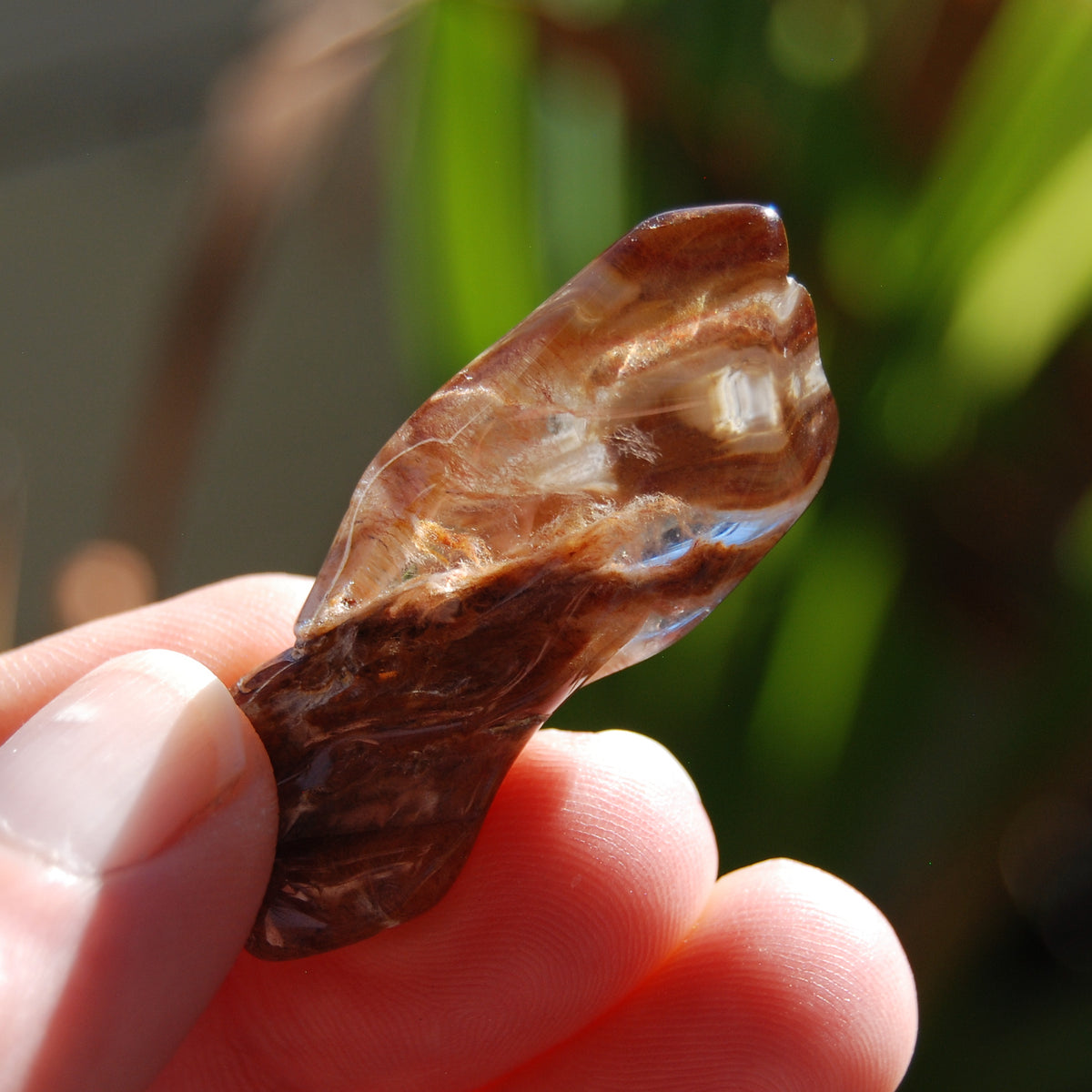 Amphibole Quartz Natural Crystal Tumbled Stones