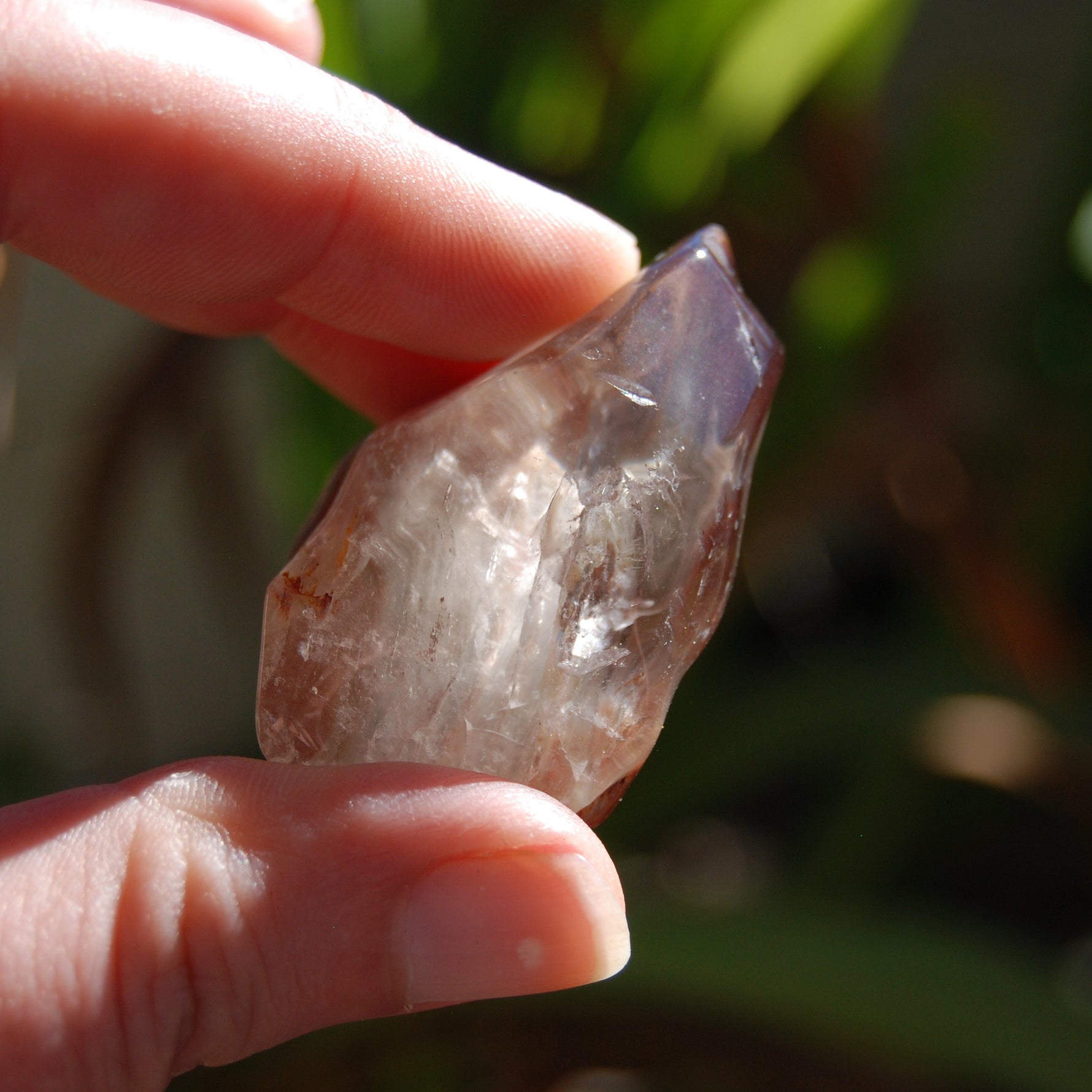 Amphibole Quartz Natural Crystal Tumbled Stones