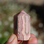 Rhodochrosite Crystal Gemstone Tower