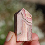 Rhodochrosite Crystal Gemstone Tower
