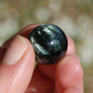 ONE Seraphinite Crystal Gemstone Sphere 20mm