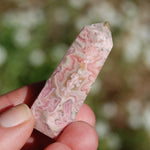 Genuine Rhodochrosite Crystal Gemstone Tower