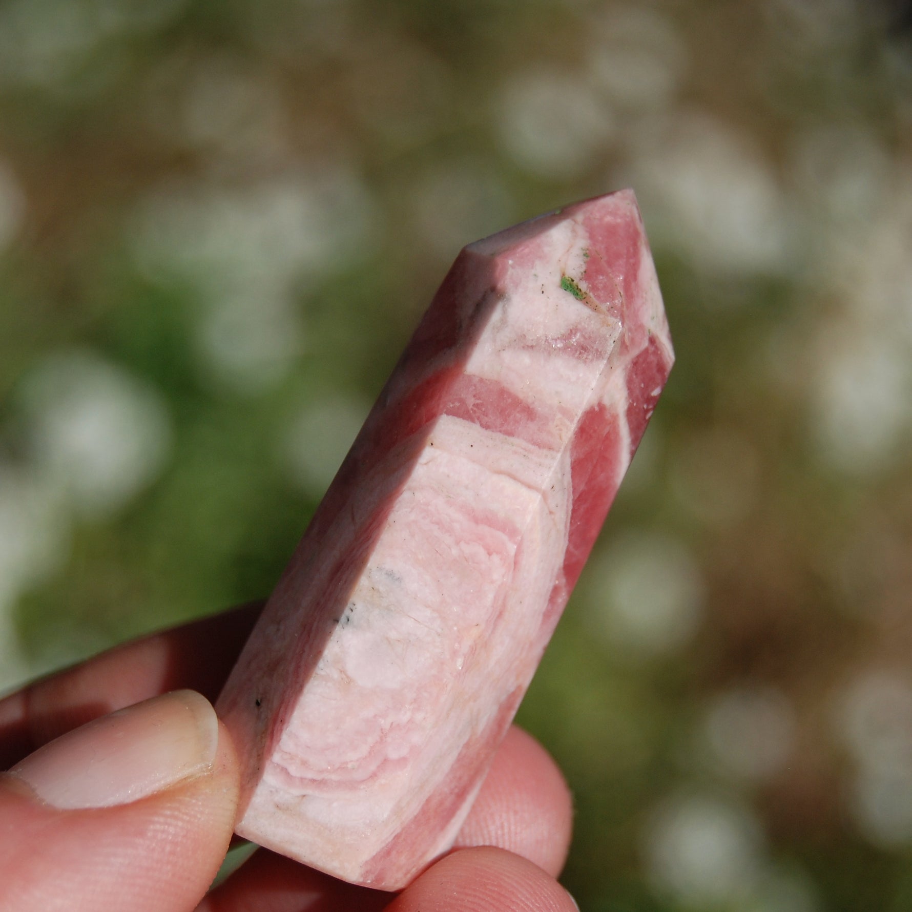  Genuine Rhodochrosite Crystal Gemstone Tower