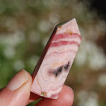 Genuine Rhodochrosite Crystal Gemstone Tower