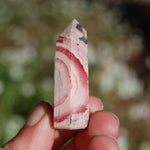 Genuine Rhodochrosite Crystal Gemstone Tower