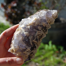 Load image into Gallery viewer, Raw Fluorite Stellar Beam Dogtooth Calcite Crystal Specimen Large Mineral Specimen
