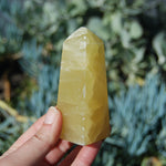 Lemon Yellow Calcite Crystal Tower from Pakistan