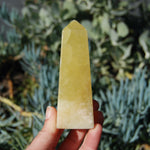 Lemon Yellow Calcite Crystal Tower from Pakistan
