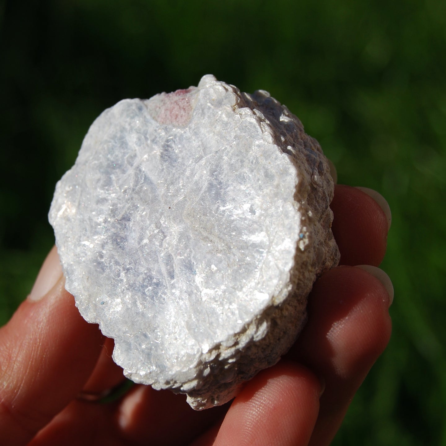 Gem Lepidolite Pink Tourmaline Crystal Cluster, Silver Leaf Lepidolite Mica Trapiche