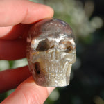 Laguna Lace Agate Carved Crystal Skull Realistic Gemstone Carving