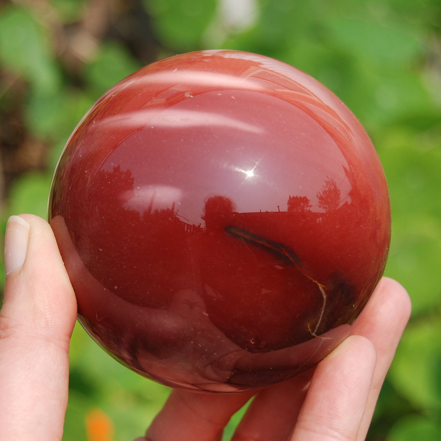 Mookaite Jasper Crystal Sphere