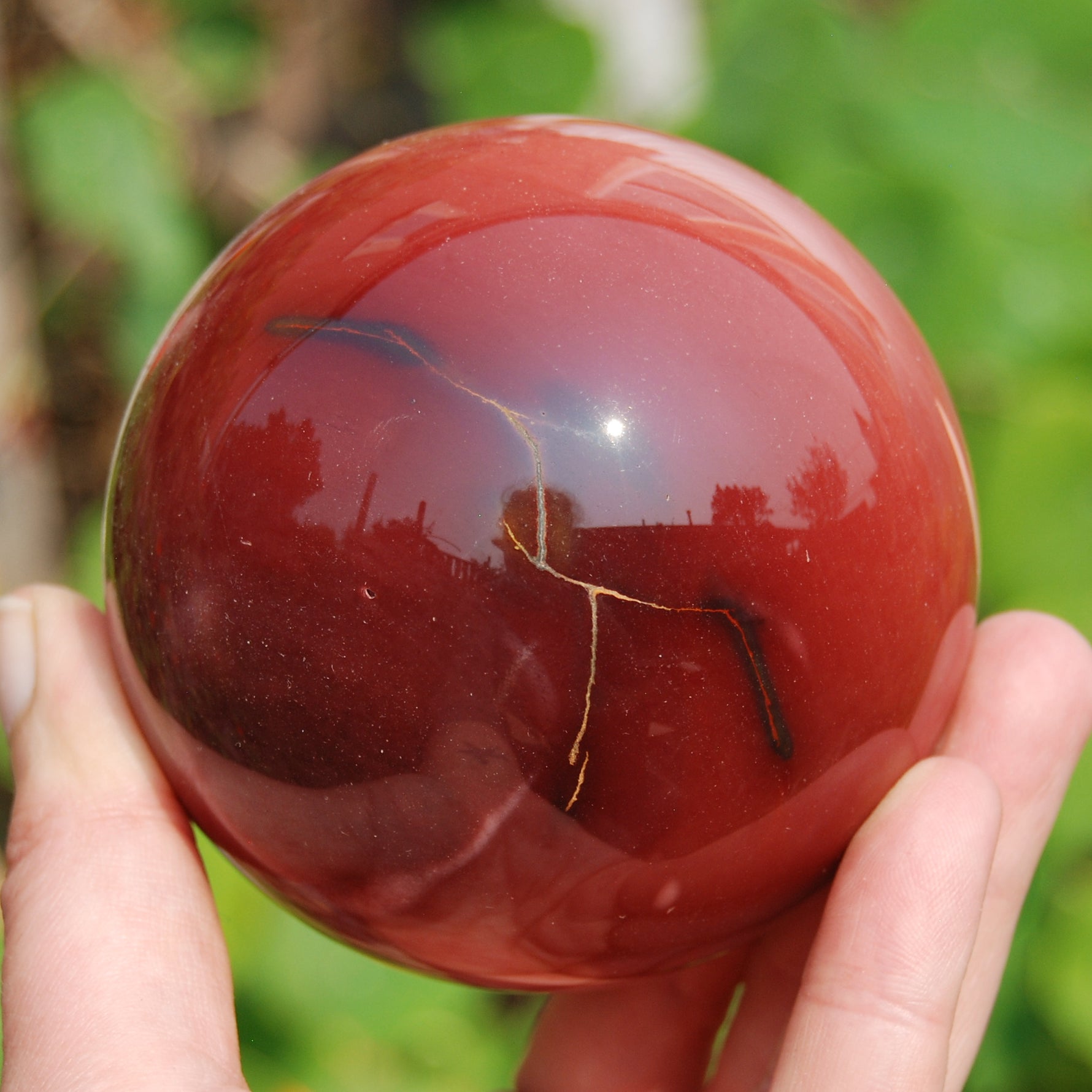 Mookaite Jasper Crystal Sphere