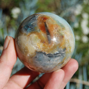 Chinese Amazonite Crystal Sphere
