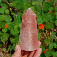 Load image into Gallery viewer, Rose Pink Calcite Crystal Tower
