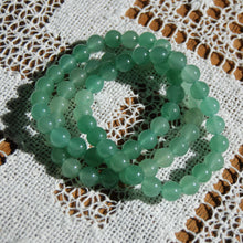 Load image into Gallery viewer, Green Aventurine Crystal Beaded Power Bracelet 8mm Natural Gemstone Beads
