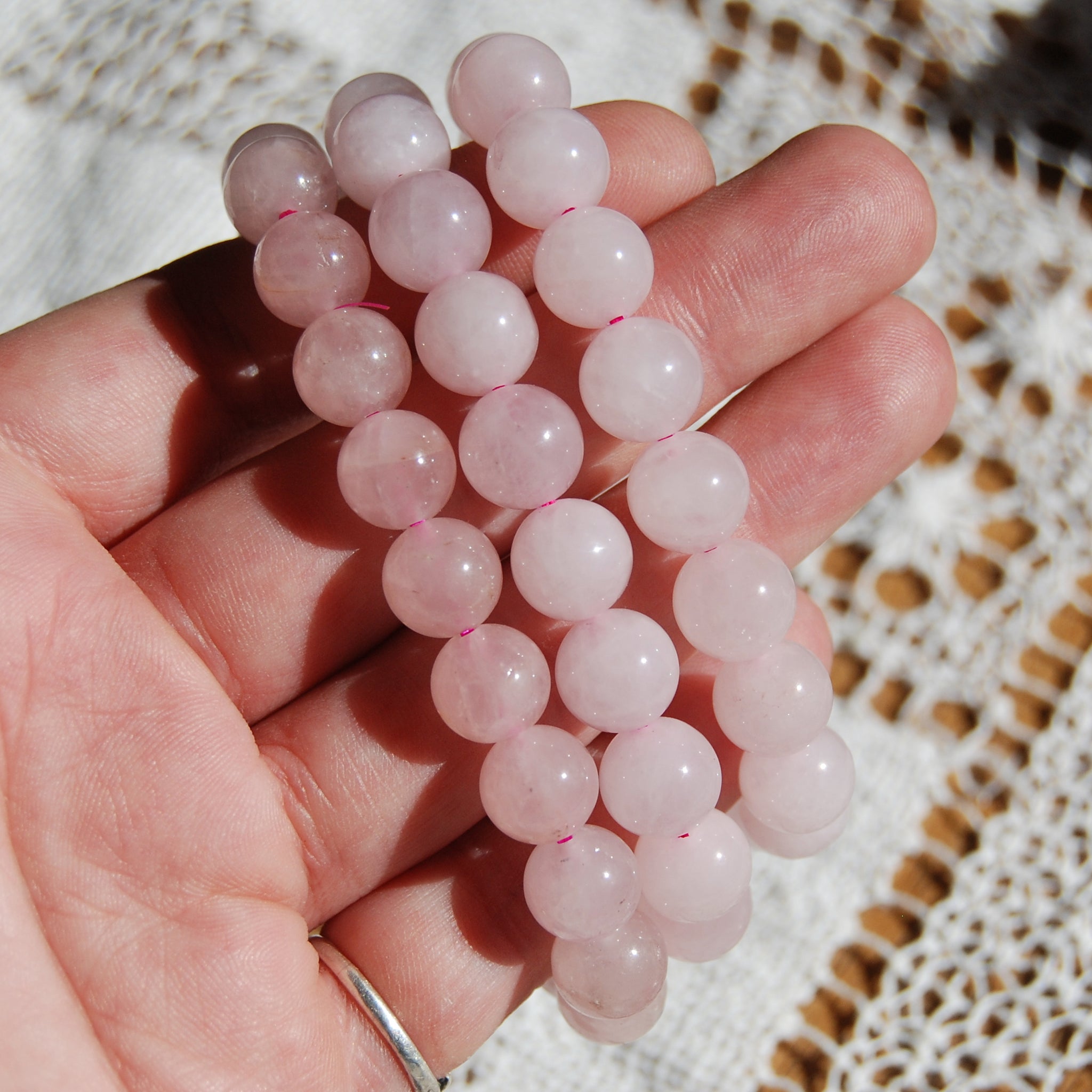 Buy Natural Gemstone Beads Bracelet, 6mm, 8mm, 10mm Crystal Beads