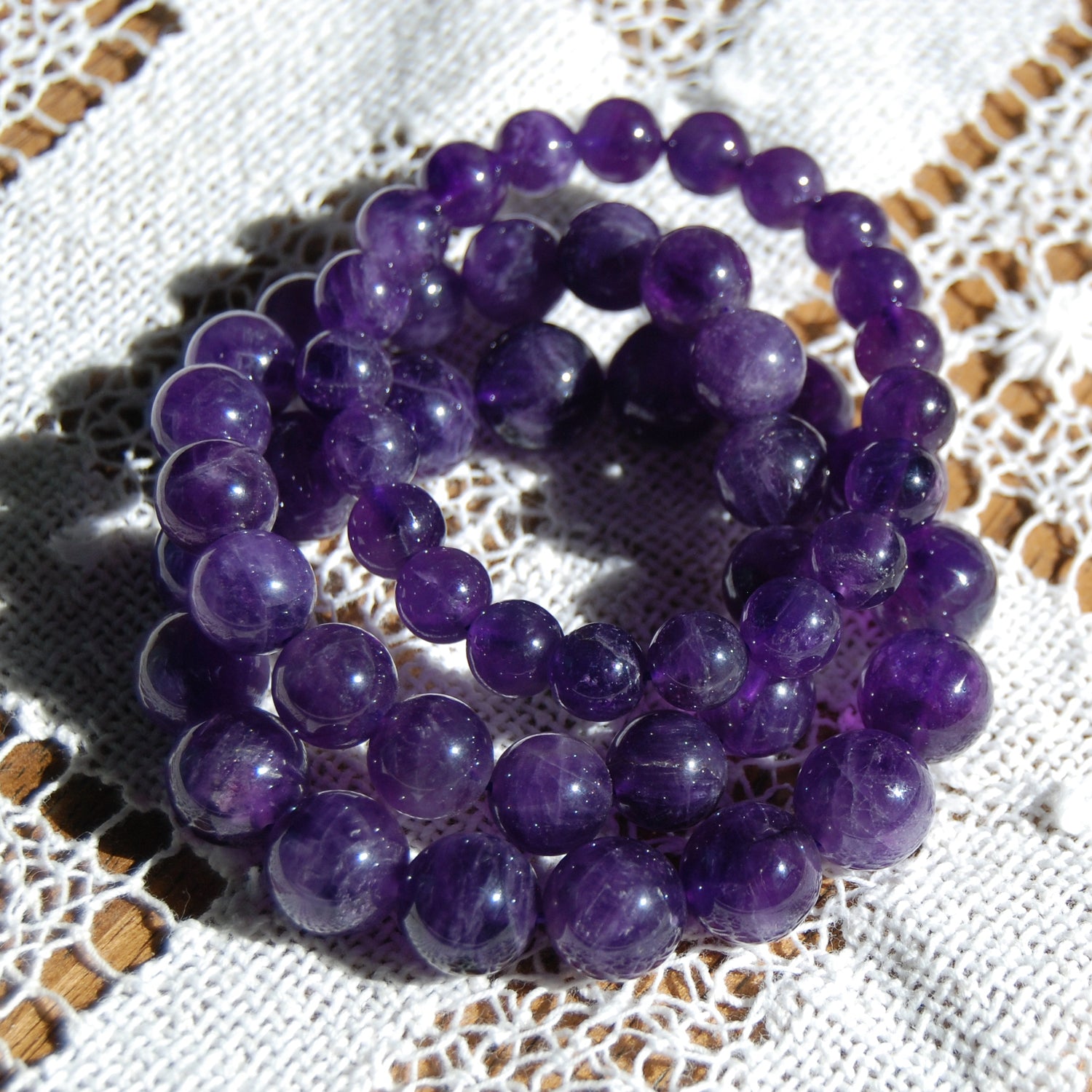 Amethyst Crystal Bracelet