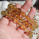 AAA Gold Rutilated Quartz Beaded Power Bracelet