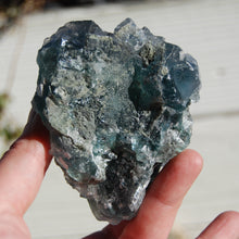 Load image into Gallery viewer, Fluorite Crystal Specimen Blue Green Teal
