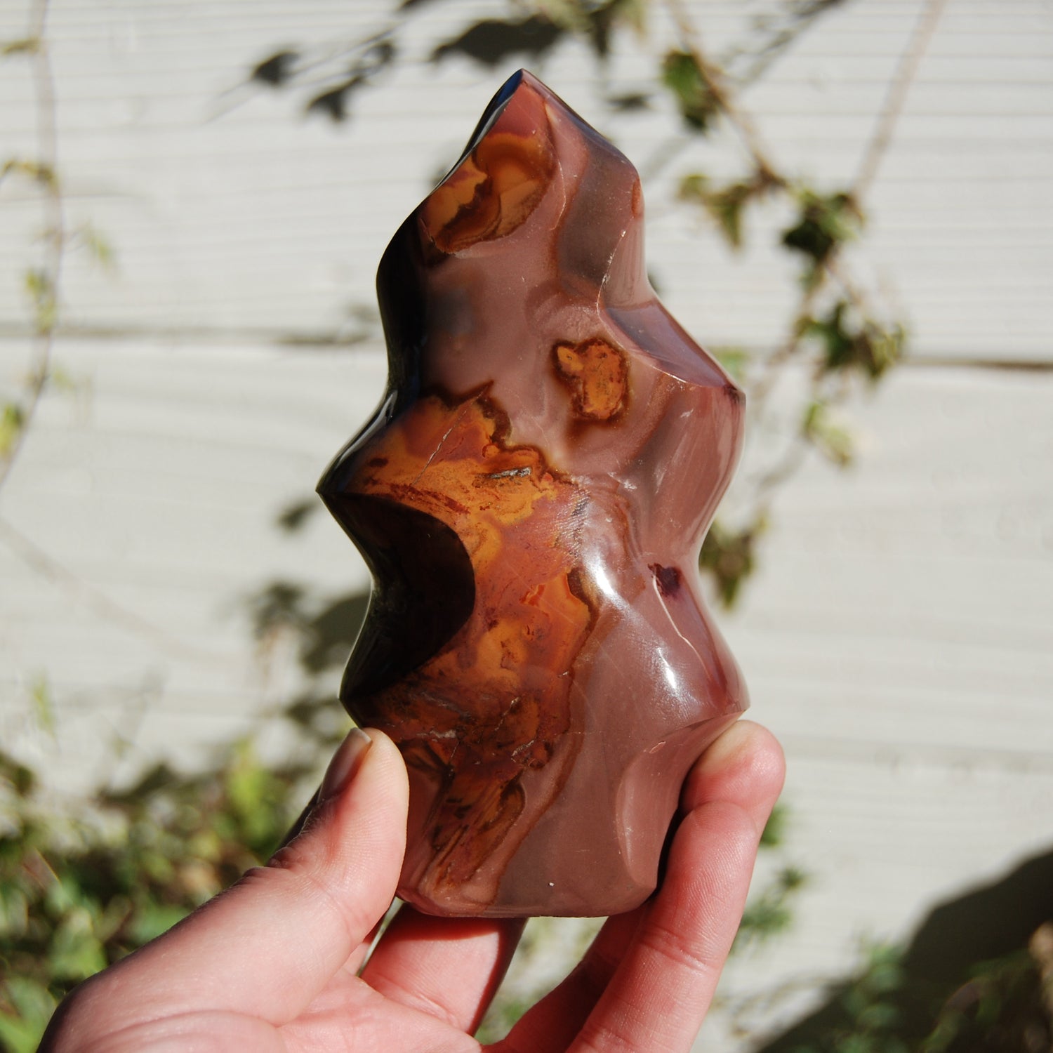 Polychrome Jasper Crystal Flame