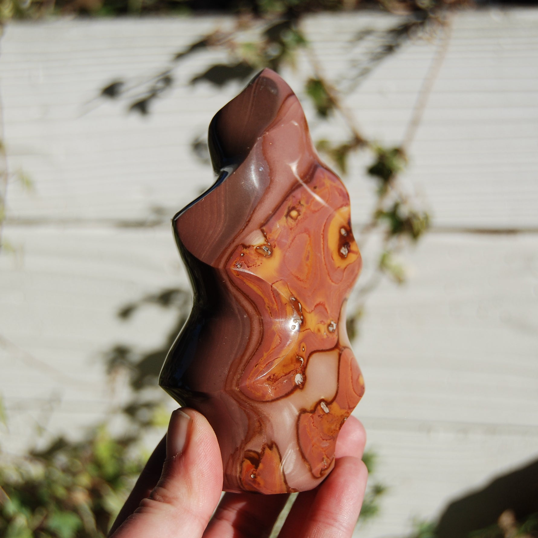 Polychrome Jasper Crystal Flame